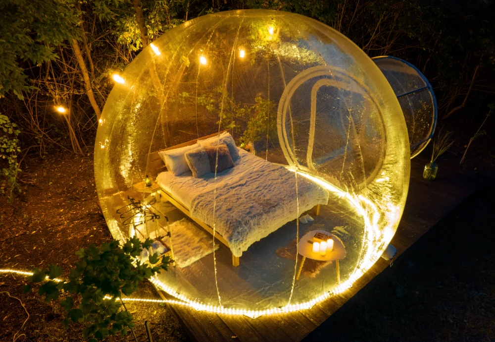 sun bubble tent